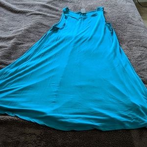 Old Navy teal A line summer dress XS